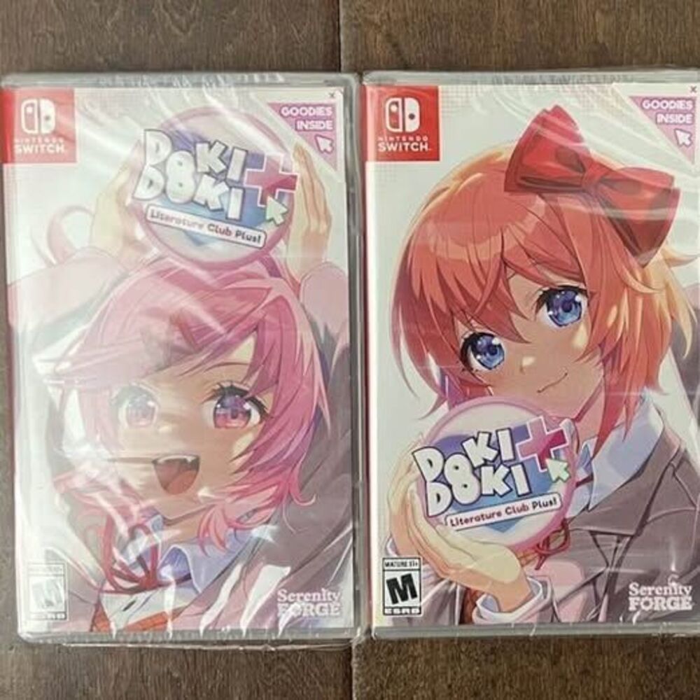 Doki Doki Literature Club Plus! – Natsuki + Sayori PAX Exclusive Switch Bundle (